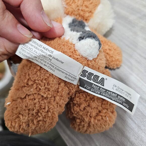 Disney Sega Fuzzy Chip n Dale Plush toy prize Claw machine WITH TAG japan - Picture 5 of 6